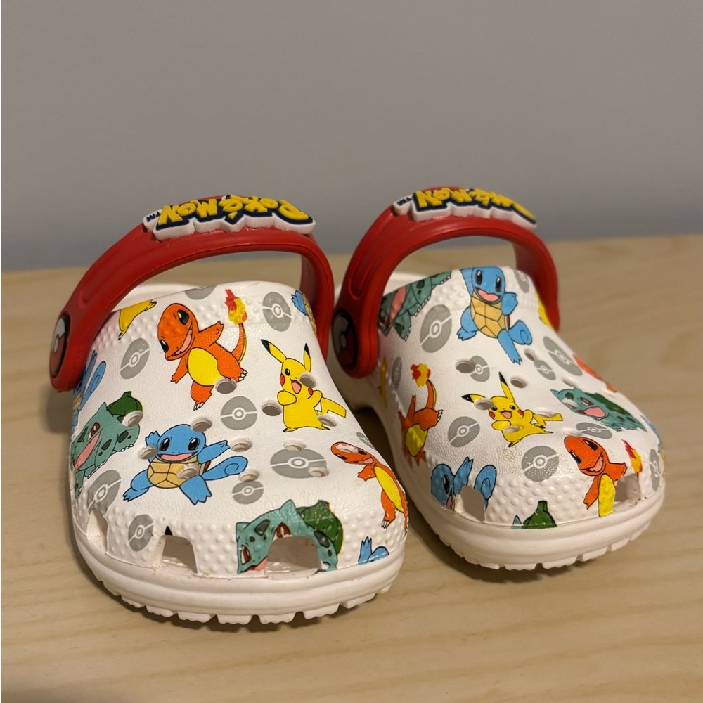 Kids Pokémon Slip-On Crocs - Size 4c - Picture 2 of 8